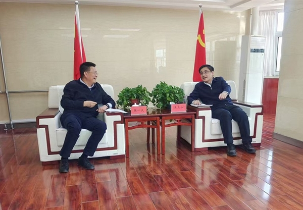 甘肅工程咨詢(xún)集團(tuán)與安寧區(qū)委區(qū)政府會(huì)談